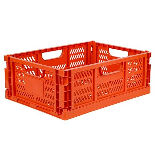 TURBO Klappkisten – 3er Set in Orange, Grau & Hellgrau