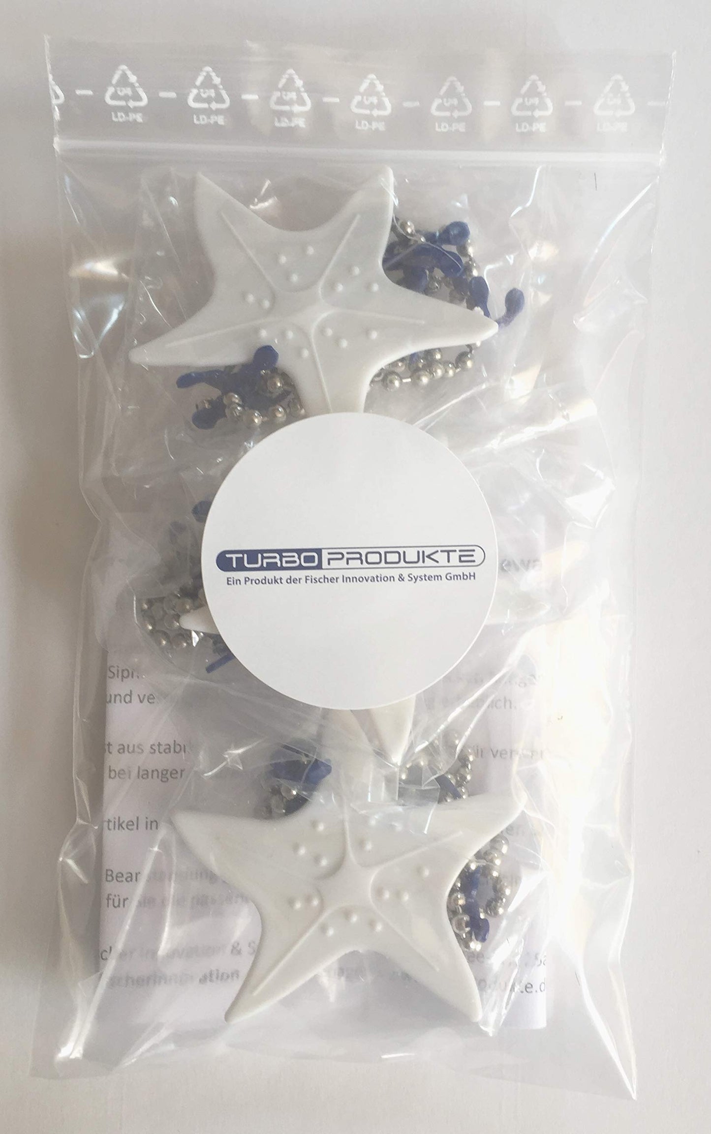 Haarfänger – 3er Set Abflussketten, rostfrei (45 cm)