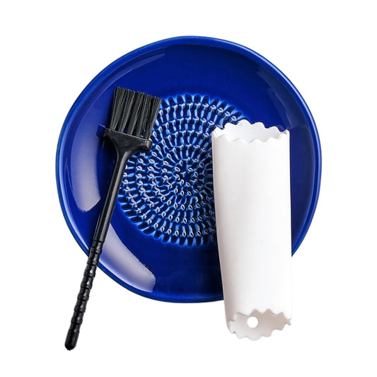 Keramikreibe – Für Knoblauch, Ingwer & Zitrusfrüchte (Set)