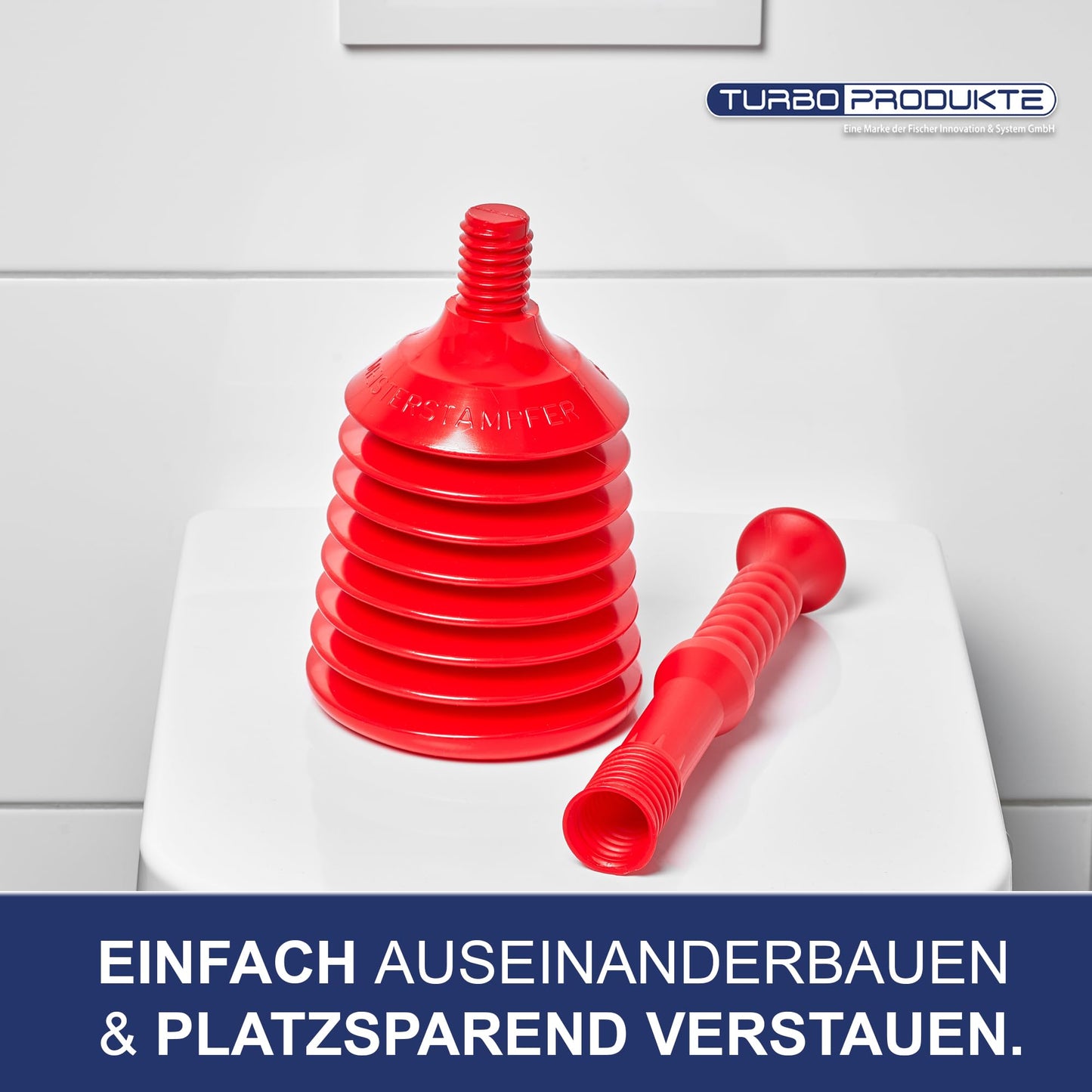 Stampfer – Rohrfrei-Pömpel mit 5-facher Saugkraft