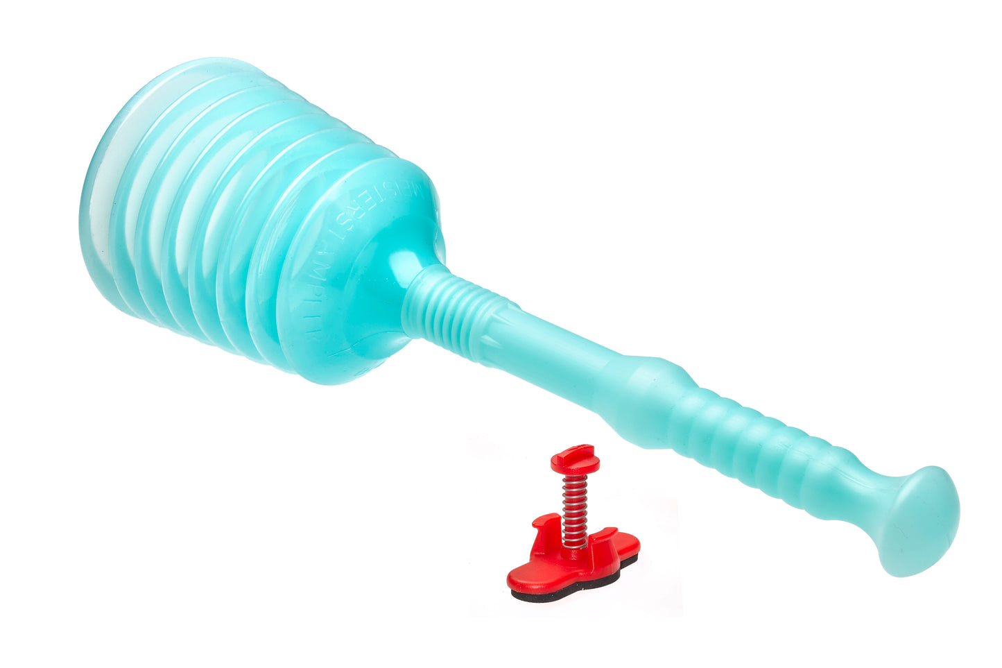 Turbo Klostampfer Eisblau mit Überlaufschutz