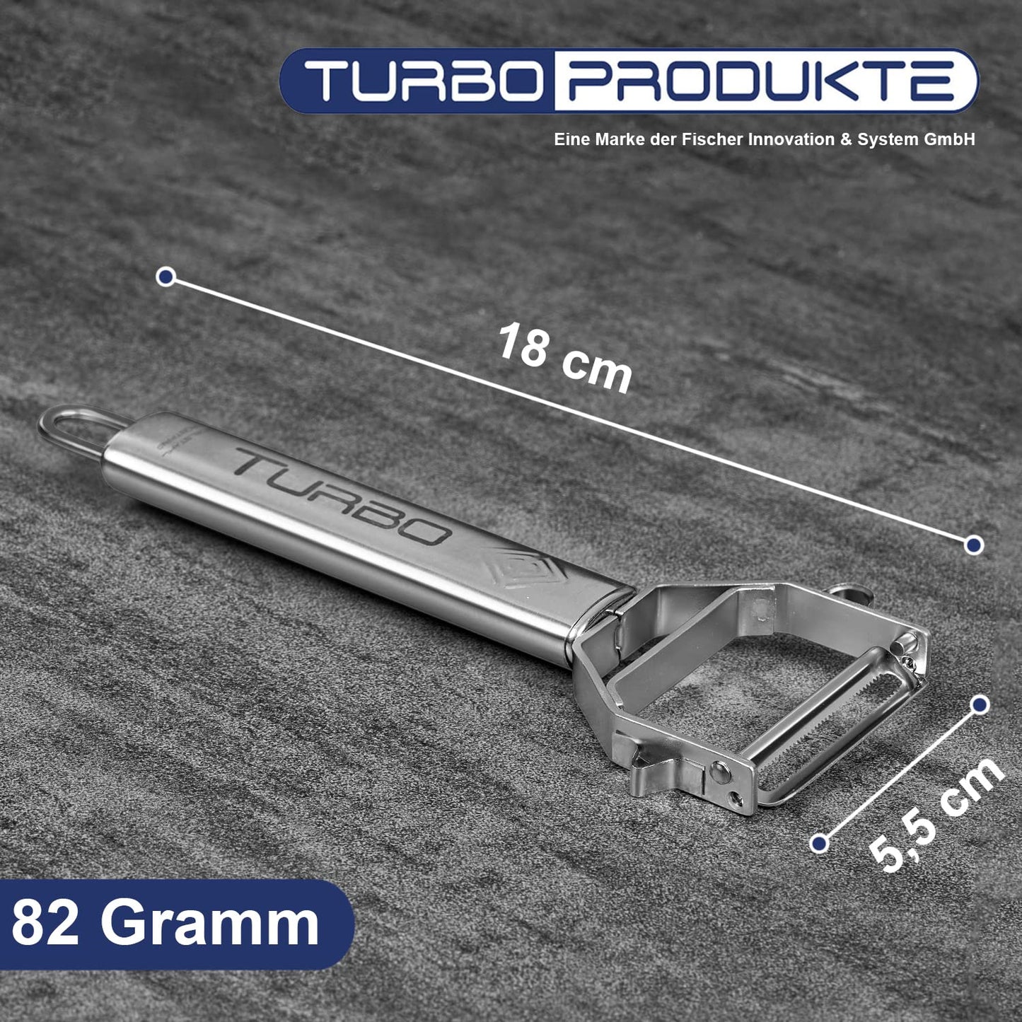 TURBO Schäler - 3 in 1 Schäler für Links- und Rechtshänder