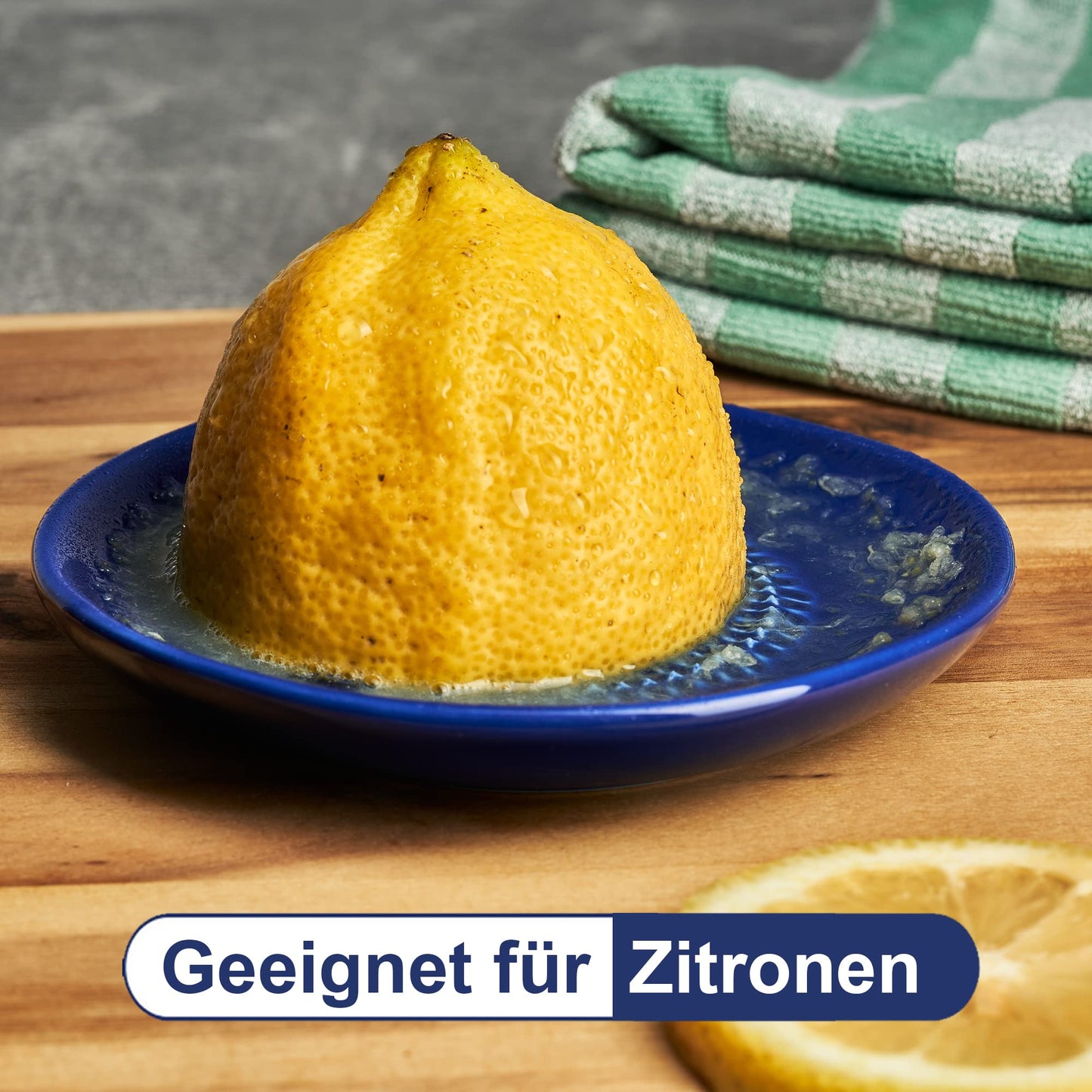 Keramikreibe – Für Knoblauch, Ingwer & Zitrusfrüchte (Set)