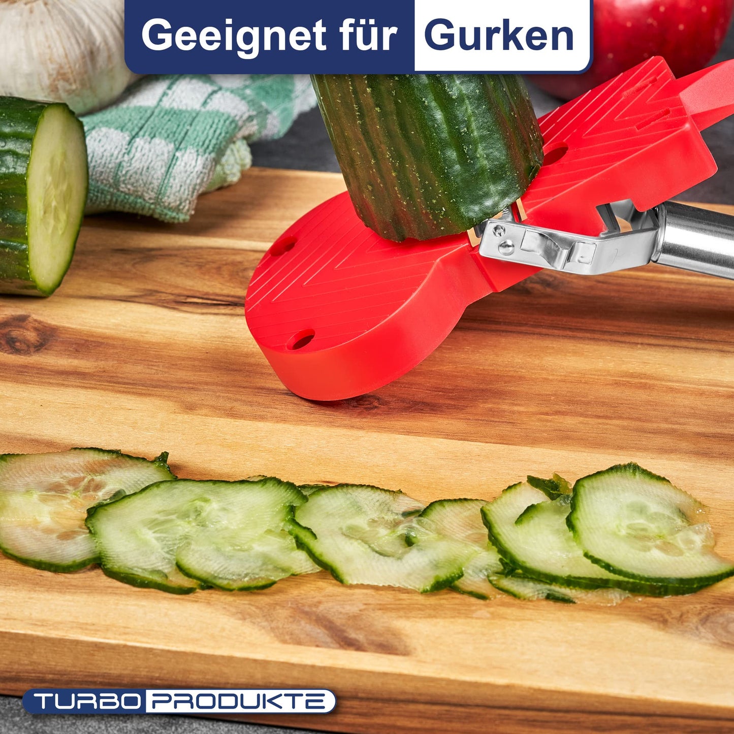 TURBO Combi Plus – 4in1 Schäler inkl. Hobelbrett