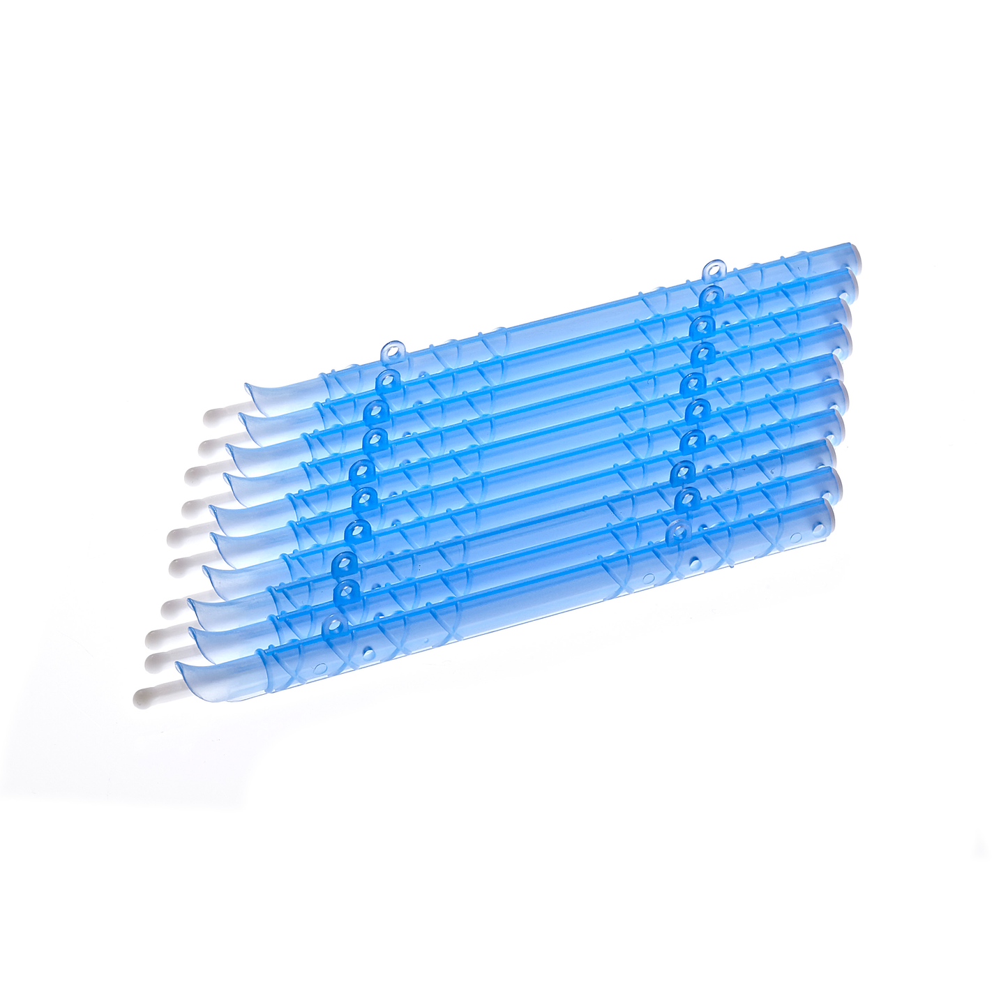 Clip 10er-Set – Wiederverwendbar, gefriergeeignet & lebensmittelsicher (15 cm, Blau)