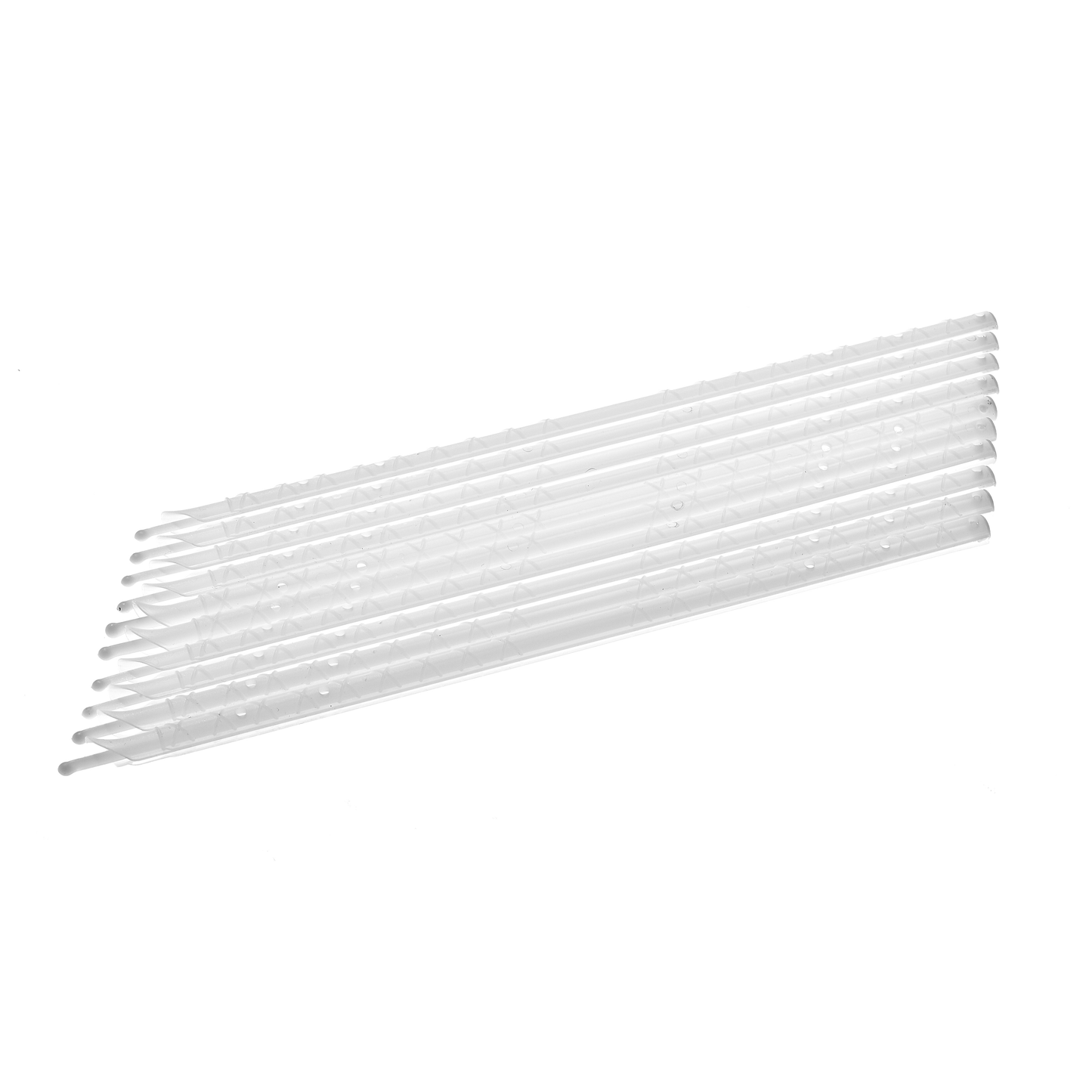 Clip 10er-Set – Wiederverwendbar, gefriergeeignet & lebensmittelsicher (27 cm, Weiß)