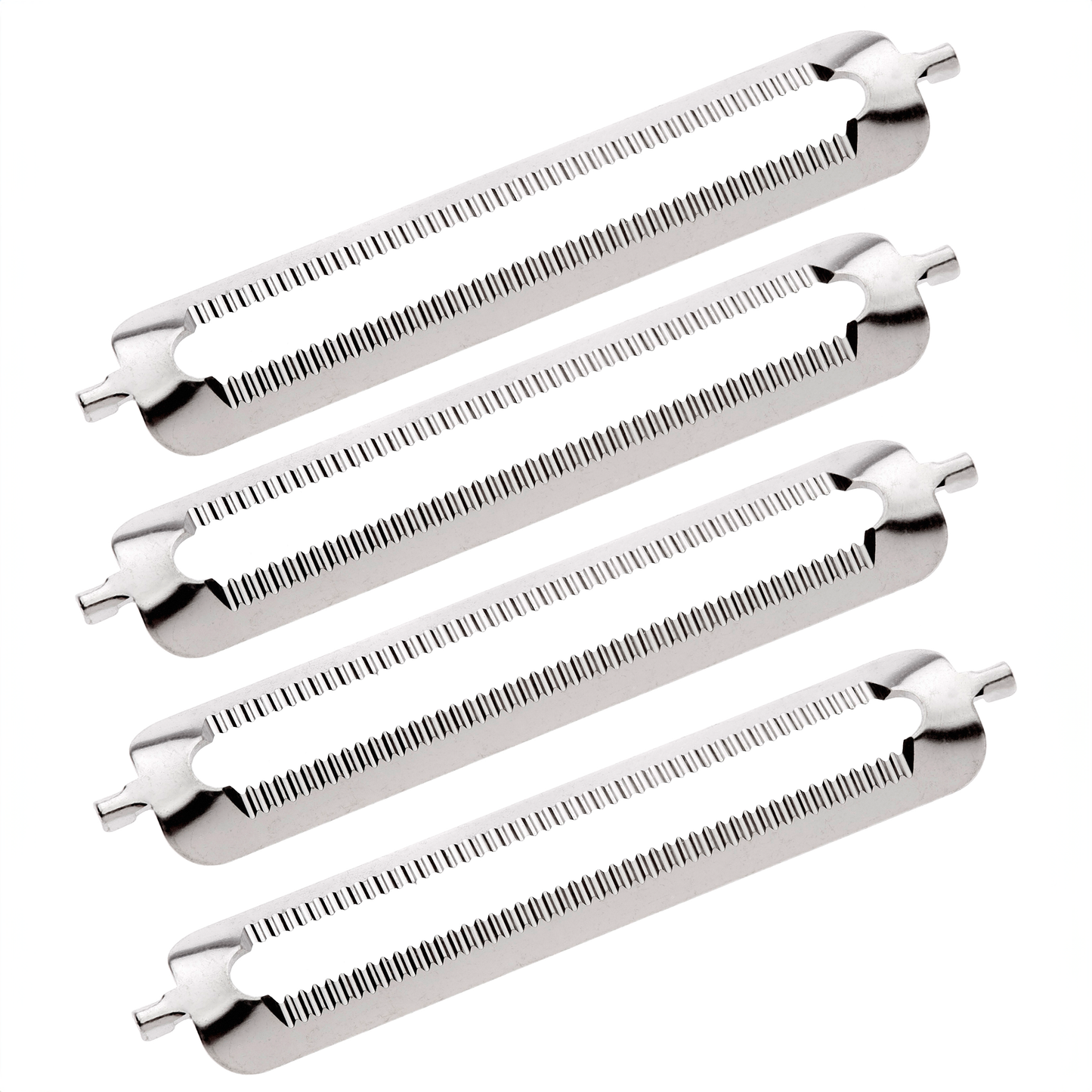 Ersatzklingen 4er-Set – extra breit (7 cm) aus Edelstahl