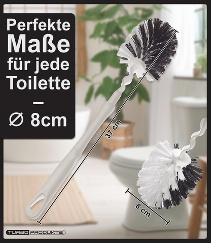 WC-Bürste – Biegsamer Kopf mit harter & weicher Seite